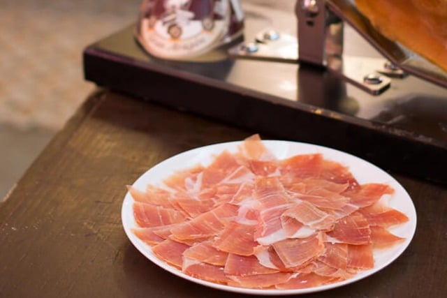 plato jamón Teruel